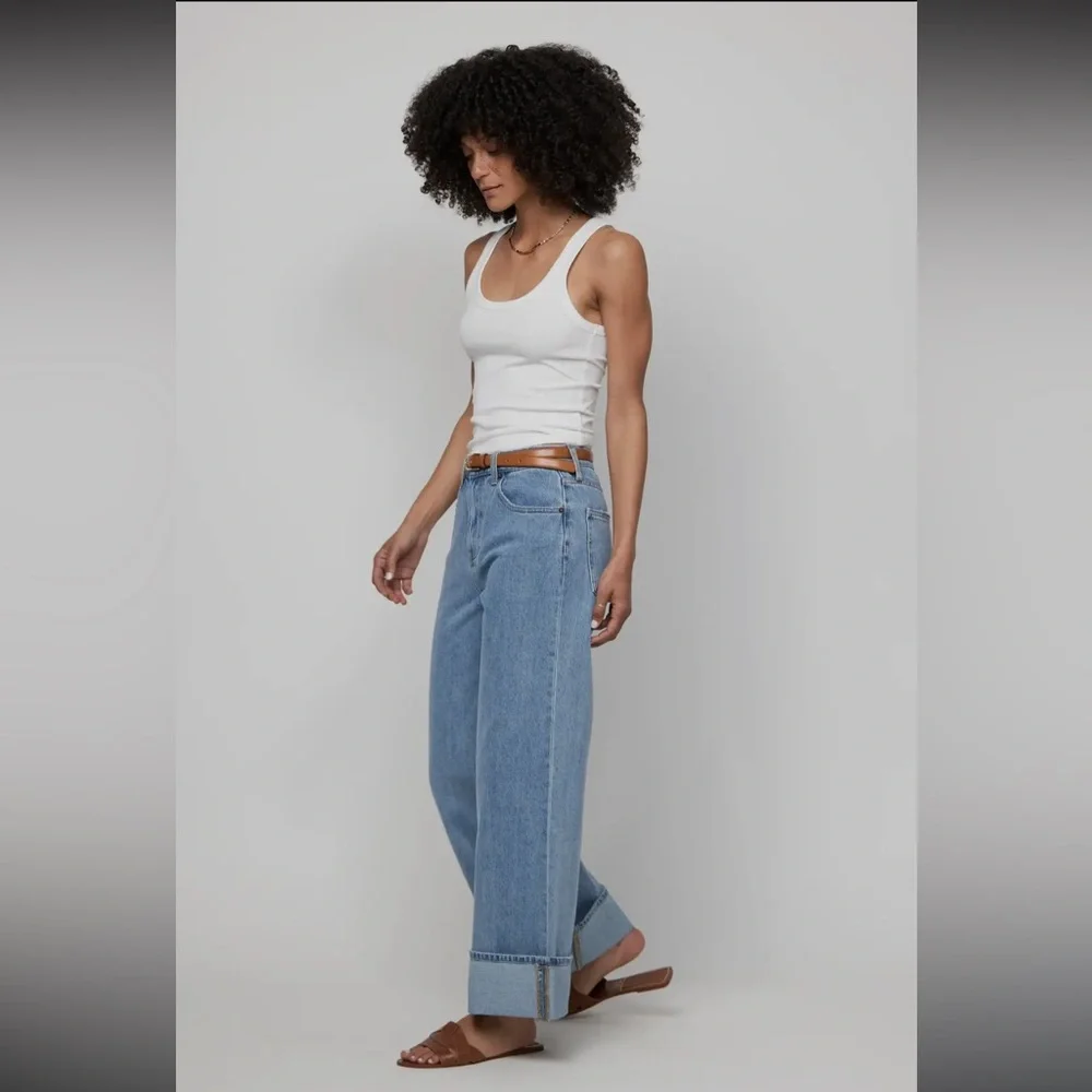 Oliver Logan | Parker Baggy Cuffed Wide-Leg | 100% Recycled Cotton AuthenticJean - Picture 11 of 14